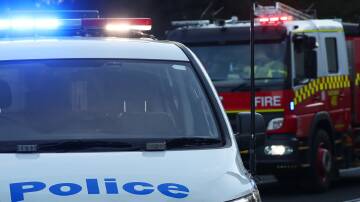 Two people were taken to hospital after a ute left a suburban street in Wagga's southern suburbs and crashed into a pole and a tree on Friday, April 26. File image