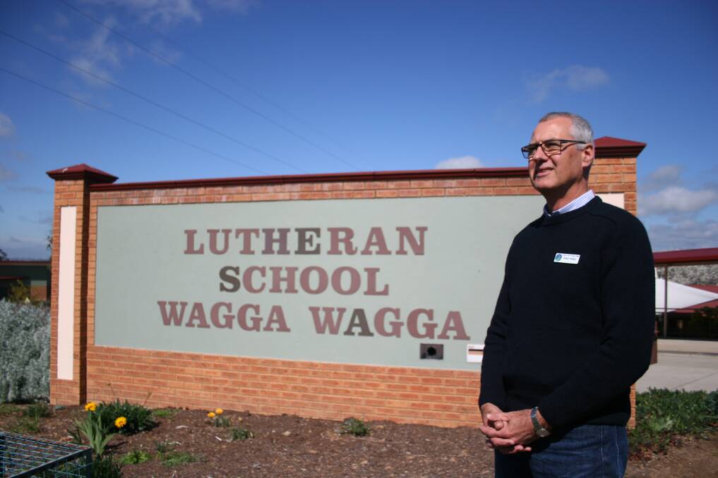 NEW LEADER: Lutheran Primary School's new principal Peter Weier. Picture: Declan Rurenga