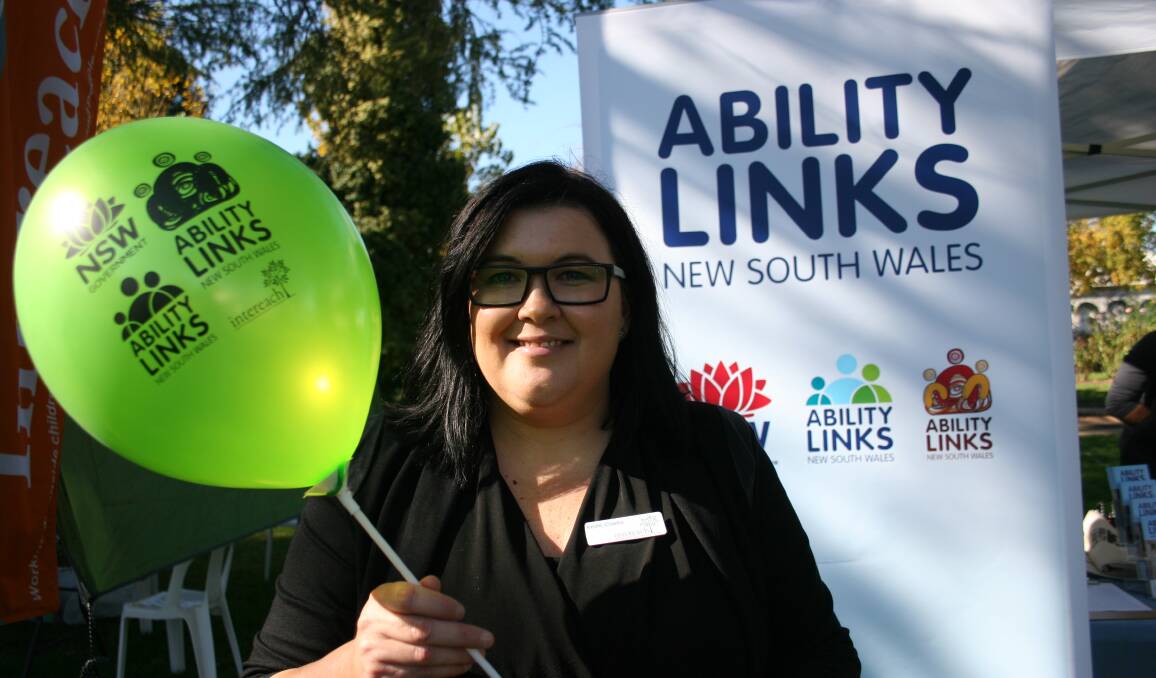 LINKING ABILITIES: Intereach Ability Links co-ordinator Kellie Clarke said the program is about creating connections in the community. Picture: Declan Rurenga