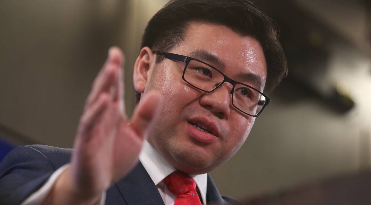 BE BOLD: Australia's race discrimination commissioner Dr Tim Soutphommasane challenged rural leaders in Wagga on Friday. Picture: Andrew Meares