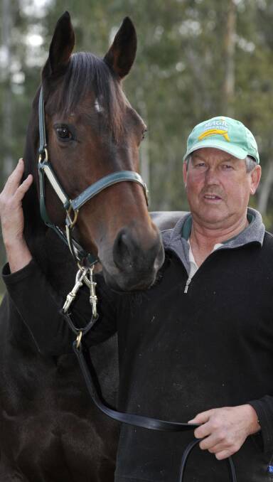 LAST STAND: Wagga trainer Gary Colvin is looking for Zatigeroo to win the Kurrajong Waratah Cup at the MTC before heading to the paddock. Picture: Les Smith