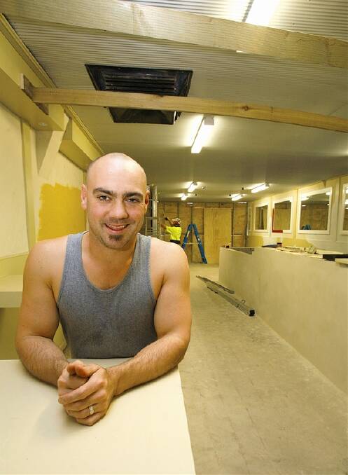 NEW LOOK: Danny Russell will open a new Big Bite Kebabs shop in the next couple of weeks at 96 Fitzmaurice Street.