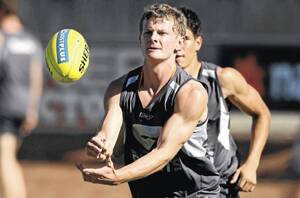 MOMENT OF TRUTH: Culcairn footballer Sam Schulz will enjoy the biggest moment of his career today when he makes his AFL debut for Greater Western Sydney (GWS) Giants.