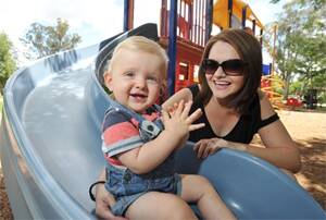 POPULAR OLIVER: Oliver Duffy, 11 months has the most popular boys name in Wagga for 2011. He is with his mother Shanice Duffy. Picture: Oscar Colman