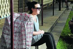 FALLING THROUGH THE CRACKS: Emily Corringham, 19, has a mental illness and doesn't know where to go after being evicted from the Wagga Women and Children's Refuge last Friday. Picture: Michael Frogley