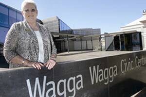 parting ways: The former general manager of Wagga, Lyn Russell, has been removed from her role as CEO of Cairns Regional Council.