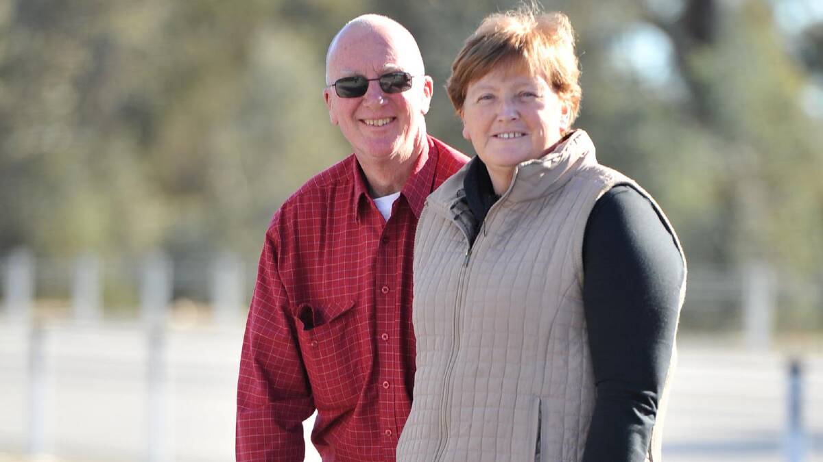 Rick and Jane Anderson of Benalla. Picture: Michael Frogley