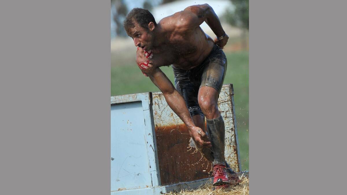 Mud, Sweat and Beers. Lachlan Dansie. Picture: Michael Frogley