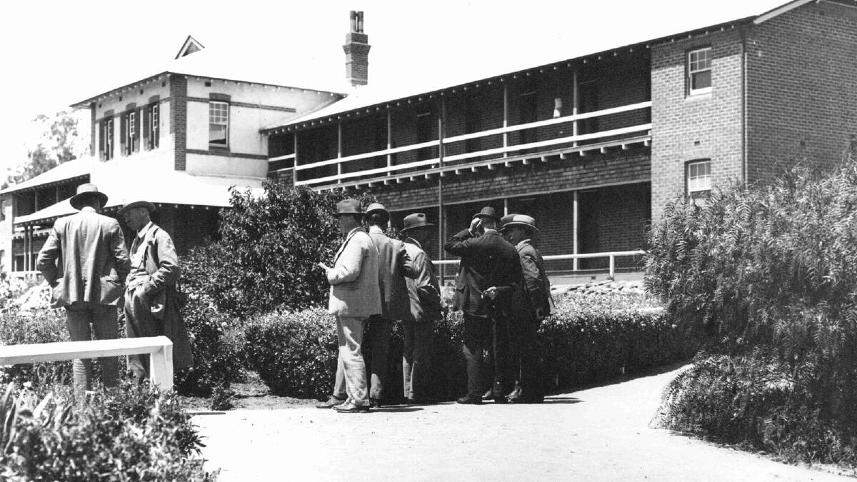 Centre Block of the Wagga Experiment Farm/Wagga Agricultural College, built in 1902. Picture: Regional Archives/Wagga and District Historical Society
