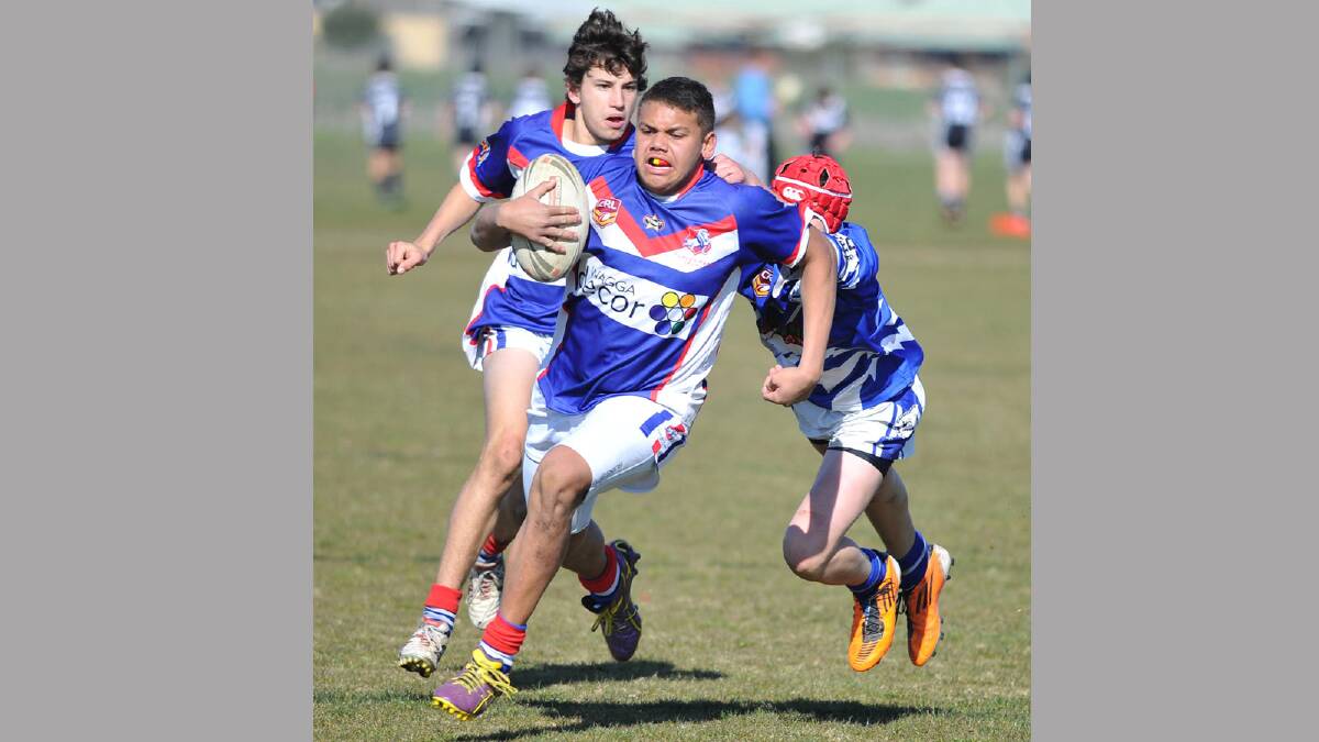 Junior rugby league. Picture: Alastair Brook