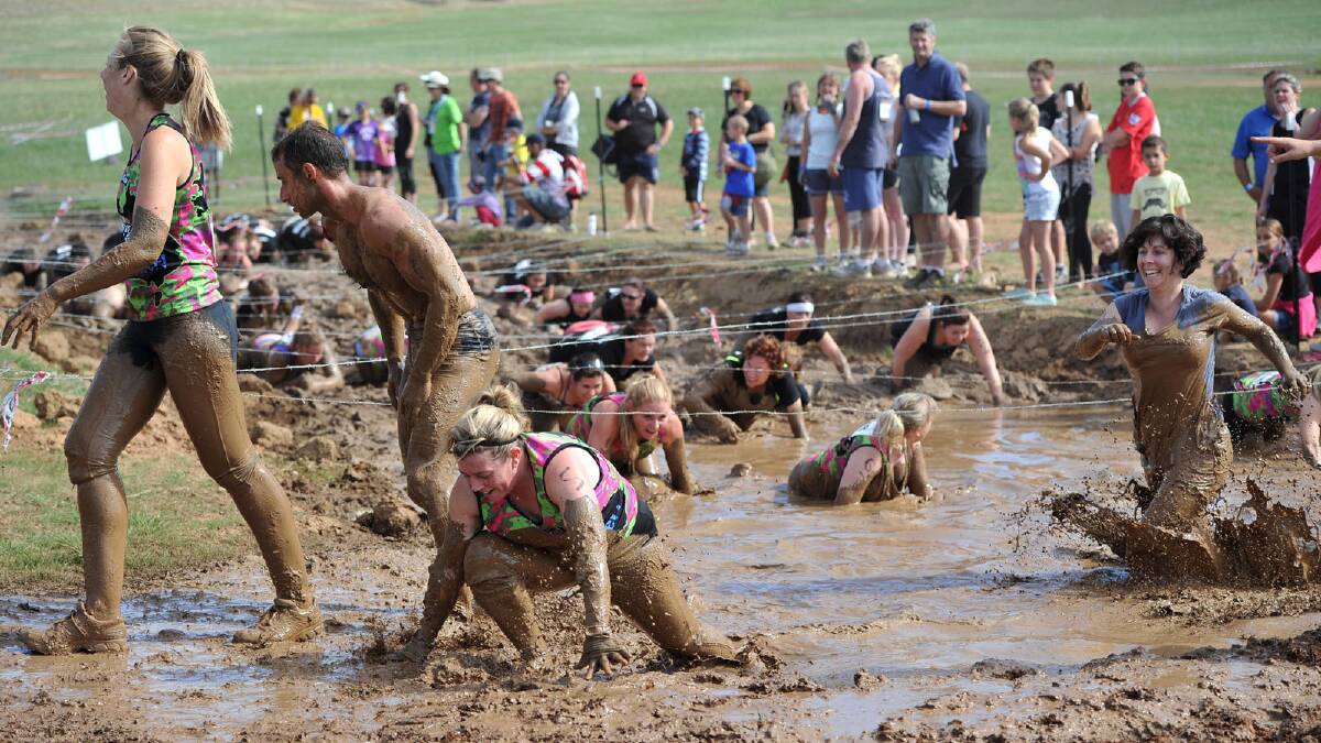 Mud, Sweat and Beers. Picture: Michael Frogley