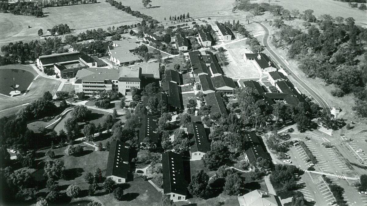 Aeriel view of Charles Sturt University north campus. Picture: Riverina Media Group