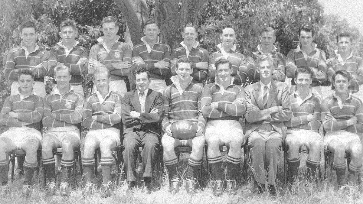 The 1951 union team. Picture: Regional Archives/Wagga and District Historical Society