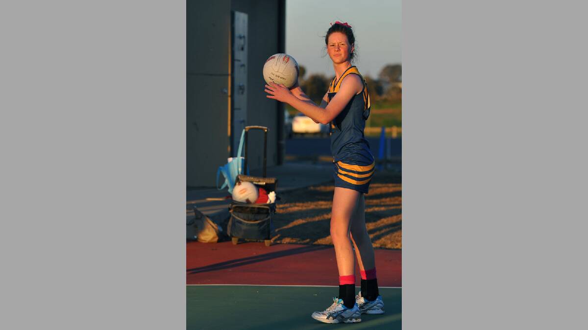 First grade netball. Kooringal v Turvey Park. Turvey Park's Sophie Howard. Picture: Addison Hamilton