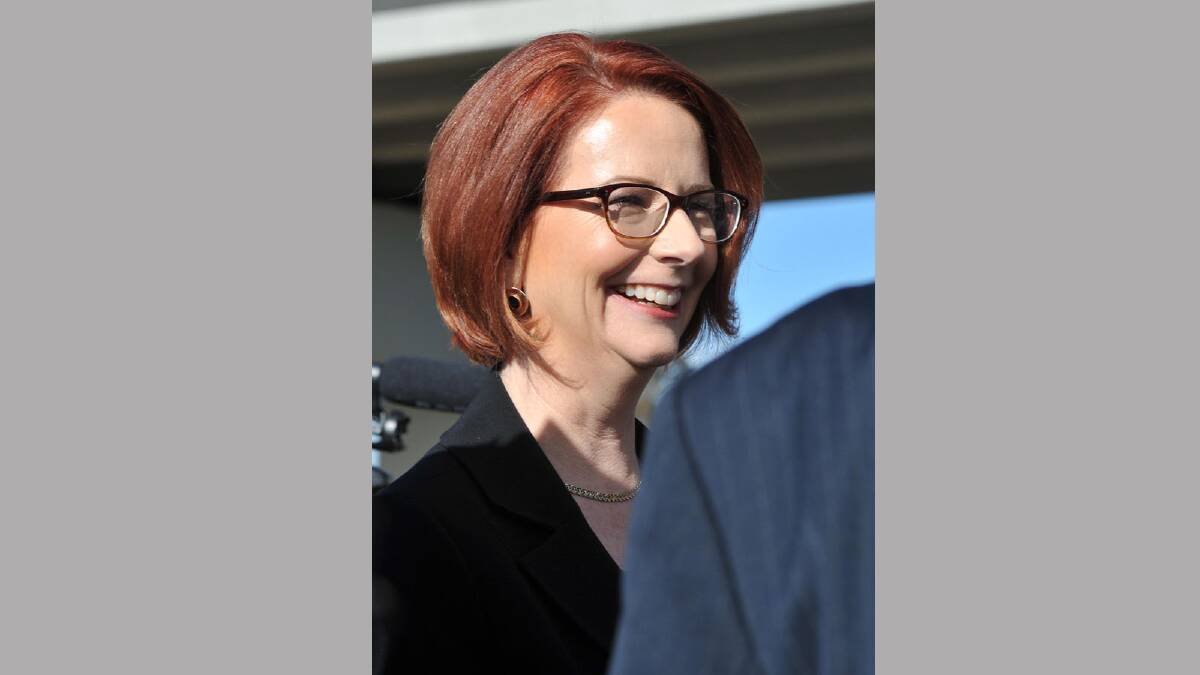 Prime Minister Julia Gillard. Picture: Michael Frogley