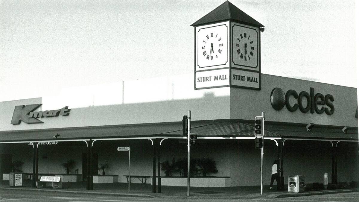 The Sturt Mall, including Coles.  Picture: Riverina Media Group
