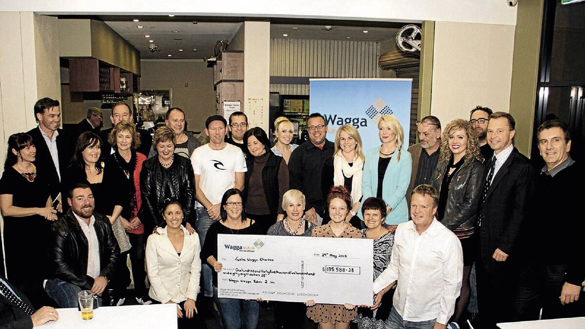SUCCESS: The 2013 edition of Wagga Takes Two raised more than $130,000 for 12 local charities.