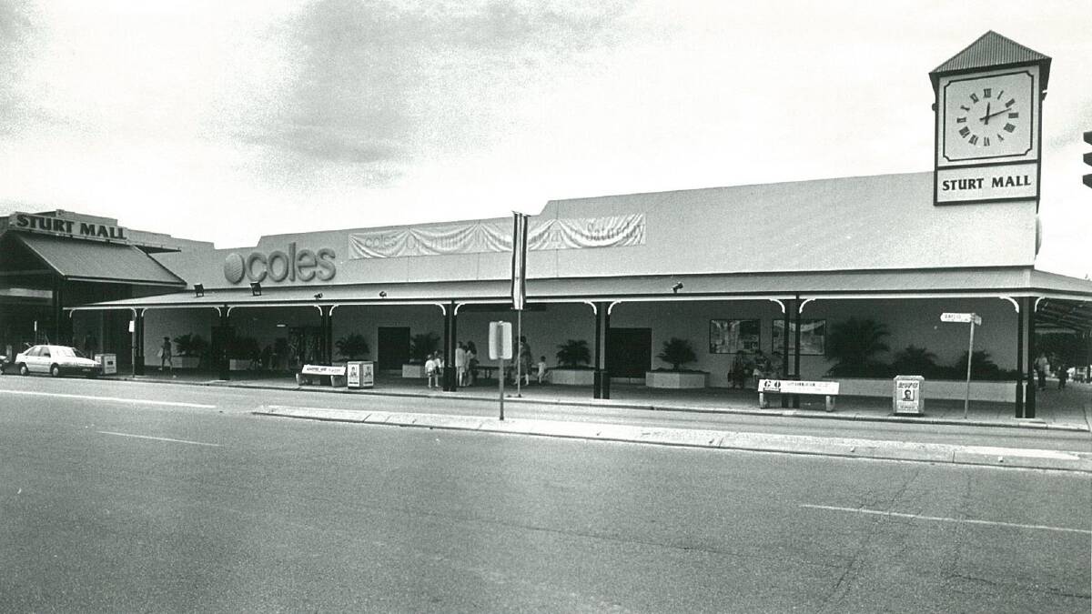 The Sturt Mall, including Coles. Picture: Riverina Media Group