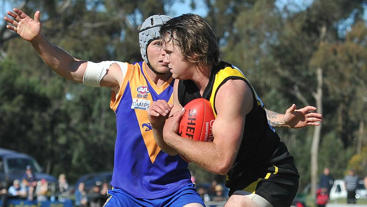 BACK IN THE DEN: Wagga Tigers forward James Hodges has returned to Robertson Oval for next season. 