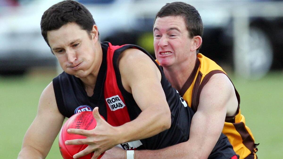 WELCOME HOME: Former Marrar talent Shane Macintosh has returned to Langtry Oval and will co-assistant coach the Bombers next season.