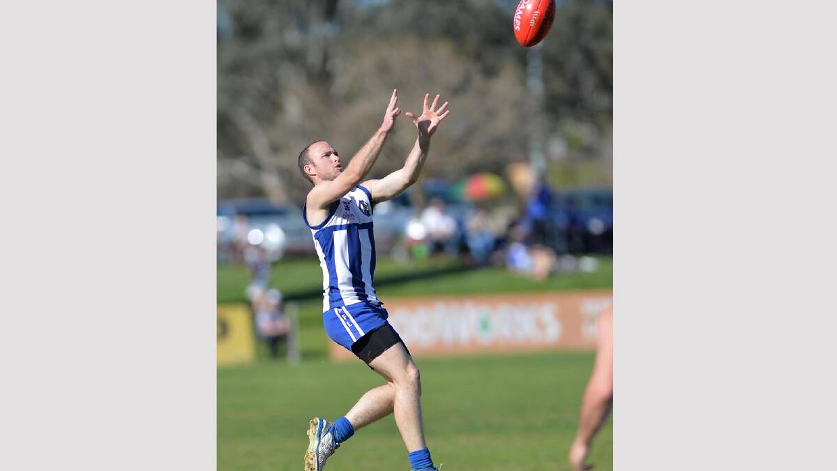 Farrer League at Maher Oval - Temora v TRYC. Chris Block (Temora). Picture: Michael Frogley