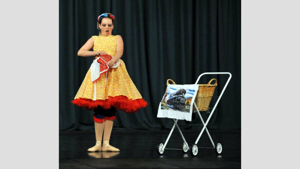 Classical ballet championship 13 and 14 years... Tess McCormack of Wirlinga. Picture: Les Smith