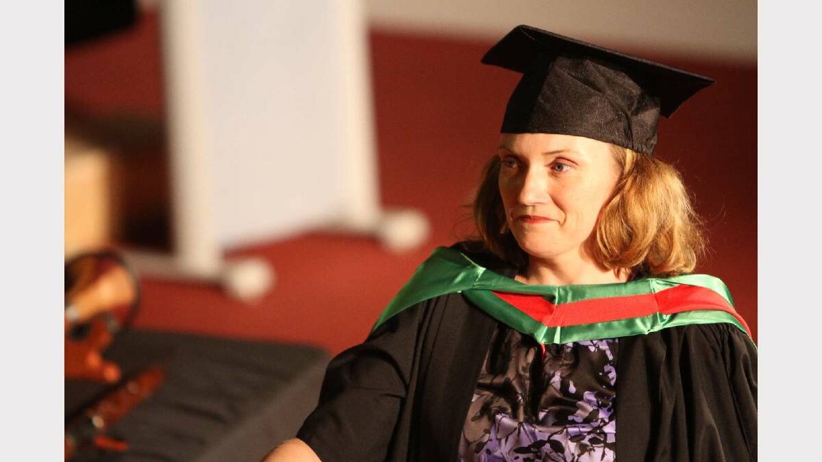 Graduating from Charles Sturt University with a Master of Education (Teacher Librarianship) is Raylene Neville. Picture: Daisy Huntly