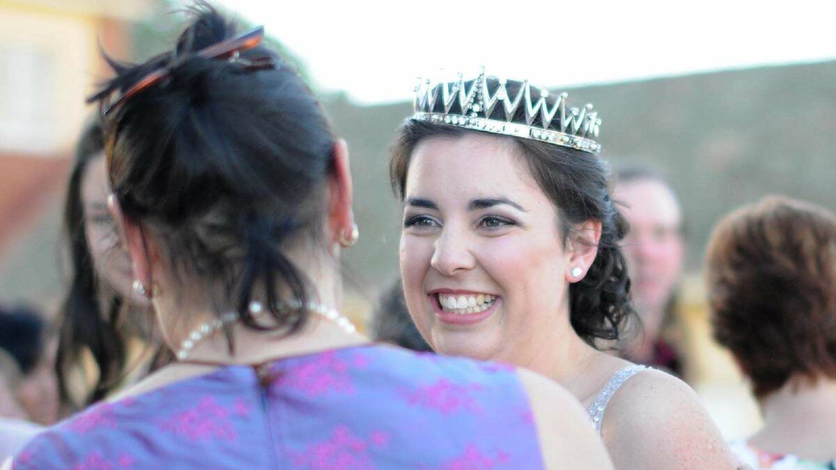 Miss Wagga 2014 crowning ceremony. Miss Wagga 2014 Jane Morton and her mother Dominique. Picture: Jacinta Coyne