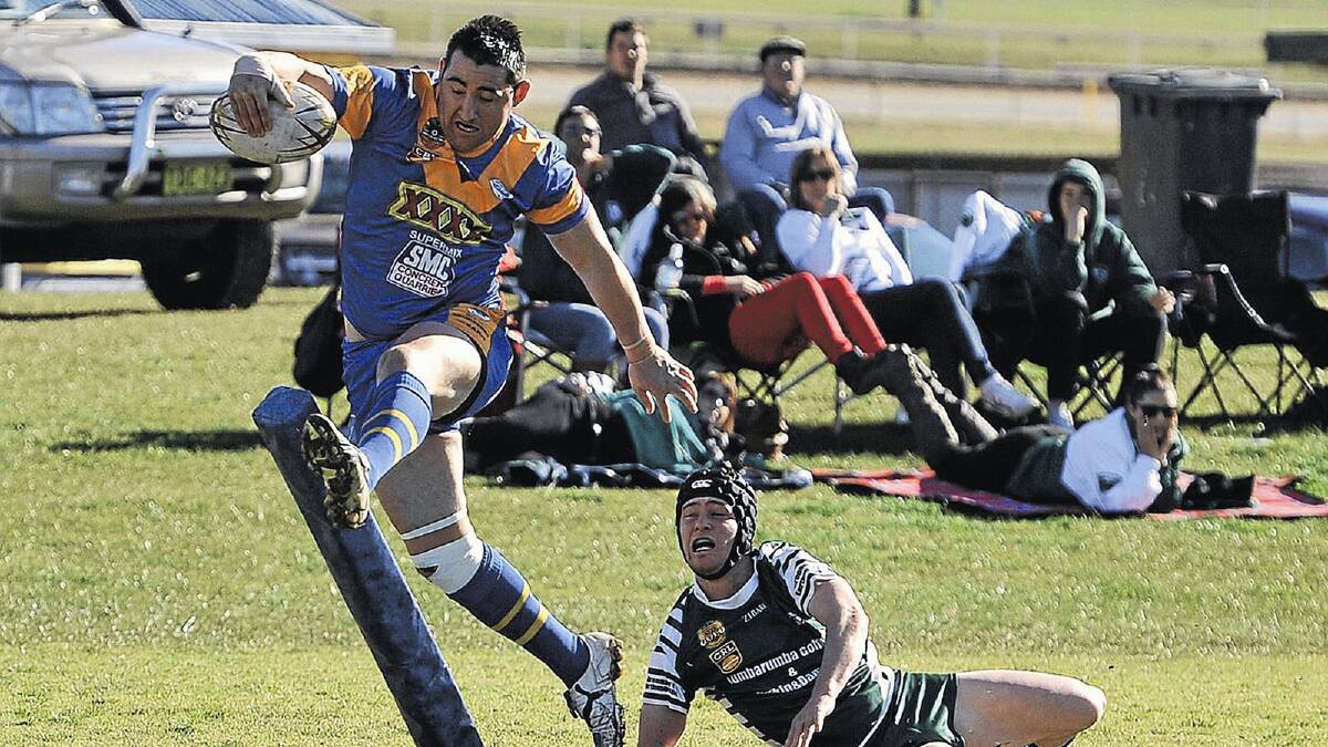 Former Junee captain-coach Damian Willis will begin his new tenure with Gundagai for the start of the preseason tonight along with fellow former Diesels star Phil Latu. Picture: Oscar Colman
