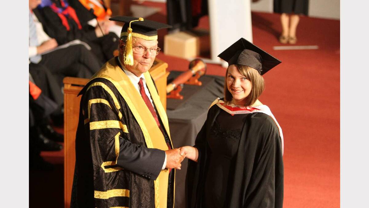 Graduating from Charles Sturt University with a Bachelor of Arts (Fine Arts) is Jane Peadon. Picture: Daisy Huntly