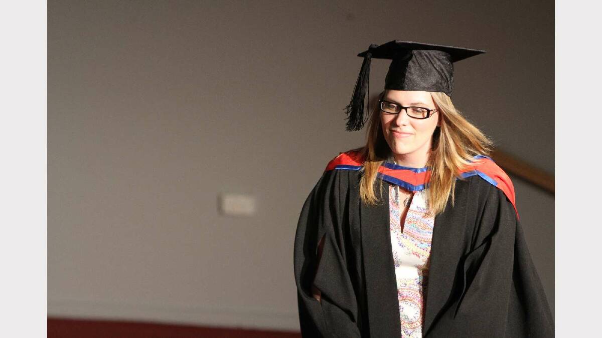 Graduating from Charles Sturt University with a Bachelor of Business (Human Resource Management) is Siobhan Feldt. Picture: Daisy Huntly