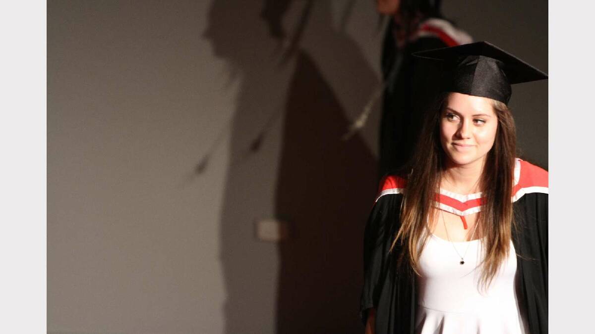 Graduating from Charles Sturt University with a Bachelor of Arts (Television Production) is Lucy Hassett. Picture: Daisy Huntly