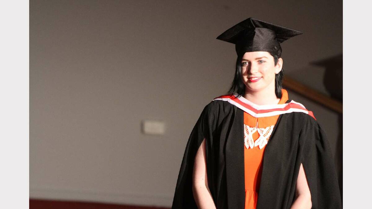 Graduating from Charles Sturt University with a Bachelor of Arts (Photography) is Sophie Joyce. Picture: Daisy Huntly
