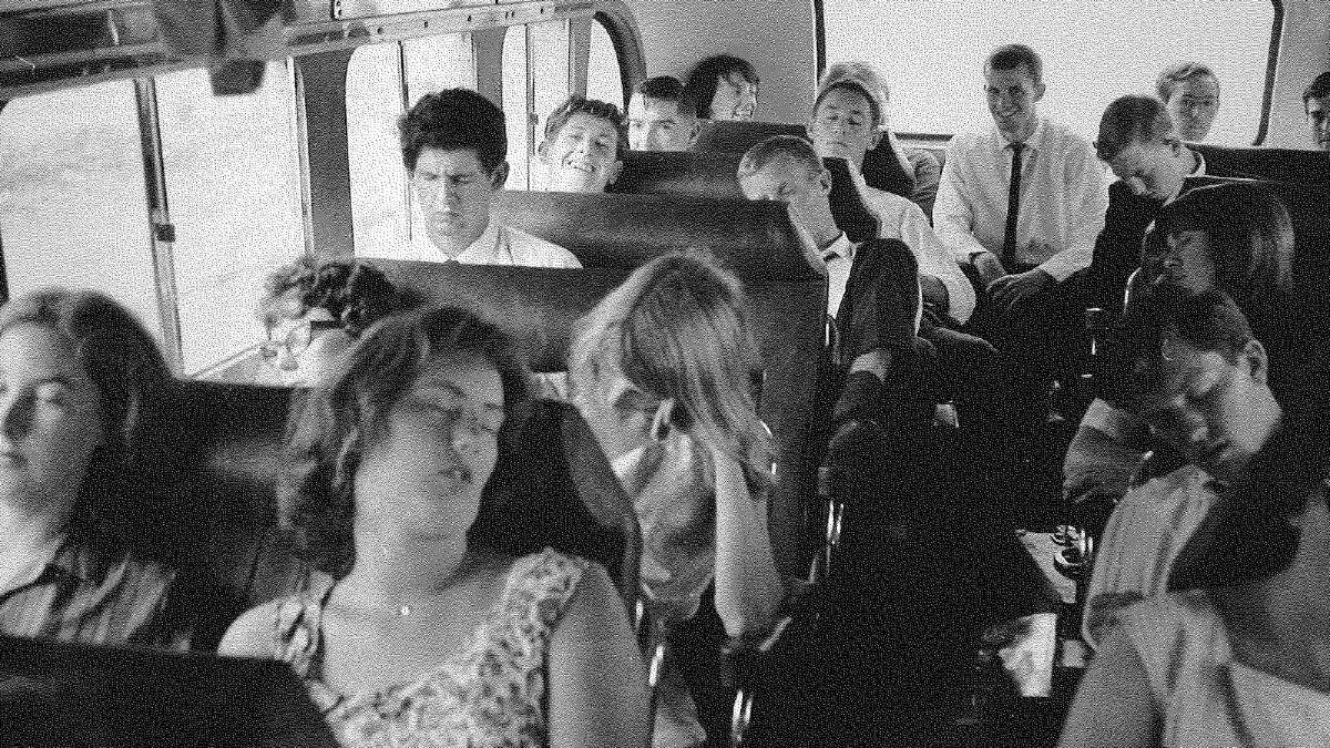 A bus trip in 1964. Picture: Regional Archives