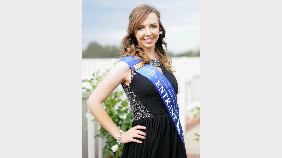 Miss Wagga 2014 crowning ceremony. Entrant Rachel Parsons. Picture: Jacinta Coyne