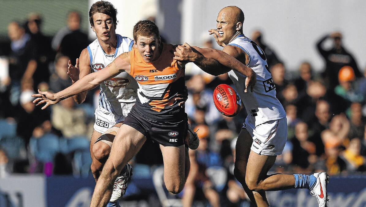 Greater Western Sydney coach Kevin Sheedy is set to play all Riverina-bred Giants players against Brisbane at Robertson Oval on March 2. Former Leeton-Whitton junior Jacob Townsend (pictured) will be among them.