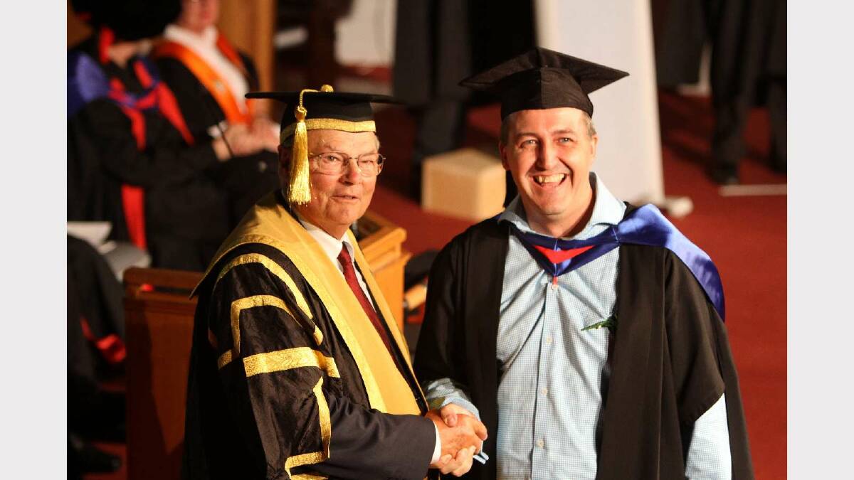 Graduating from Charles Sturt University with a Master of Management (Information Technology) is Kyle Rosenthal. Picture: Daisy Huntly