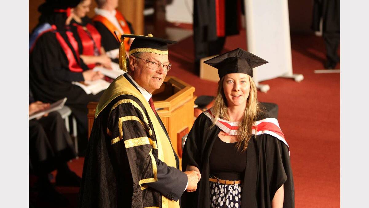 Graduating from Charles Sturt University with a Master of Social Work (Professional Qualifying) is Ruth Jones. Picture: Daisy Huntly