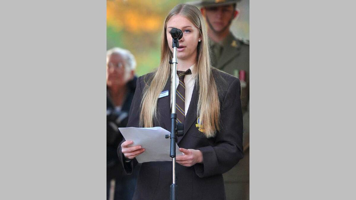 Anzac Day in Wagga - dawn service. Picture: Michael Frogley