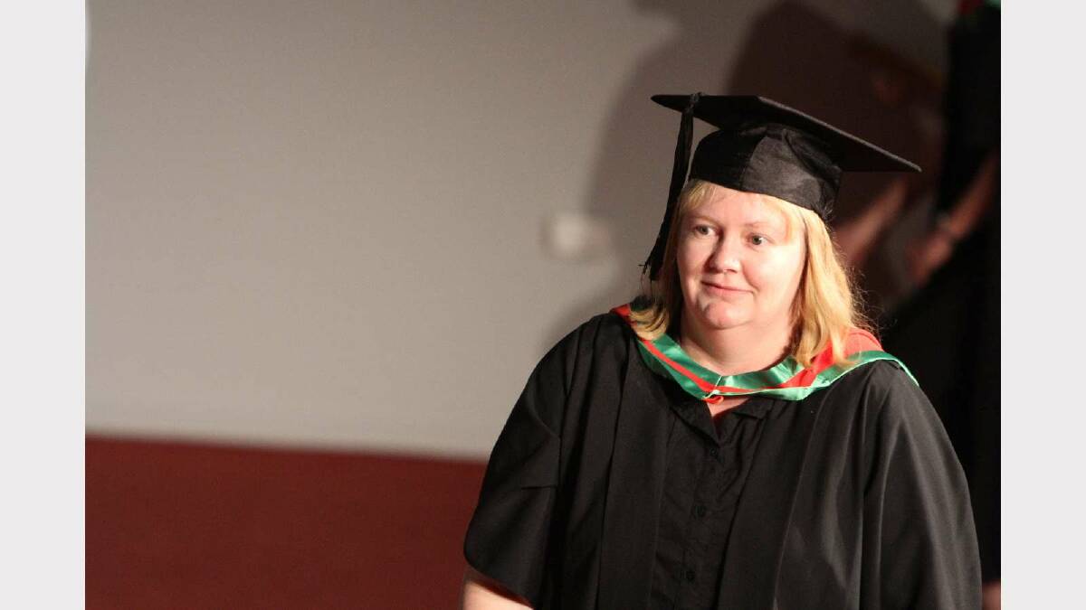 Graduating from Charles Sturt University with a Master of Education (Teacher Librarianship) is Sheila Antal. Picture: Daisy Huntly