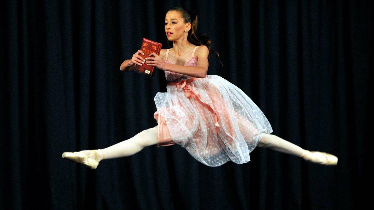 Classical ballet championship 13 and 14 years... Teagan Cirillo of Hanwood. Picture: Les Smith