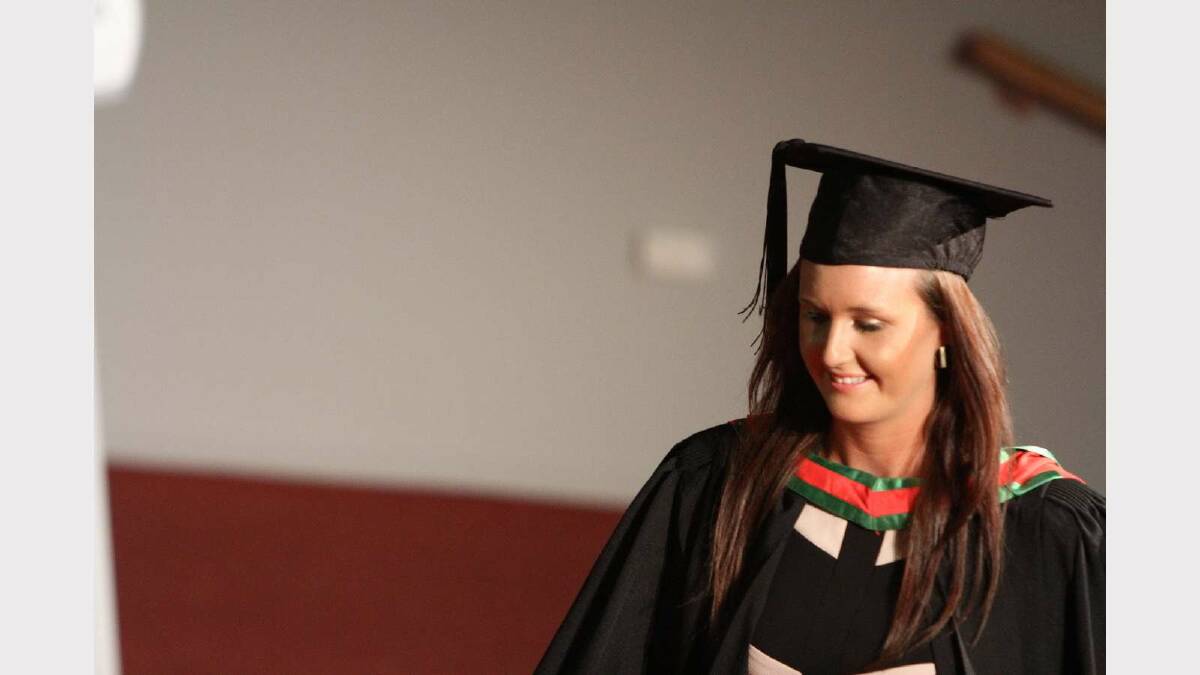 Graduating from Charles Sturt University with a Bachelor of Education (Primary) is Penelope Willoughby. Picture: Daisy Huntly