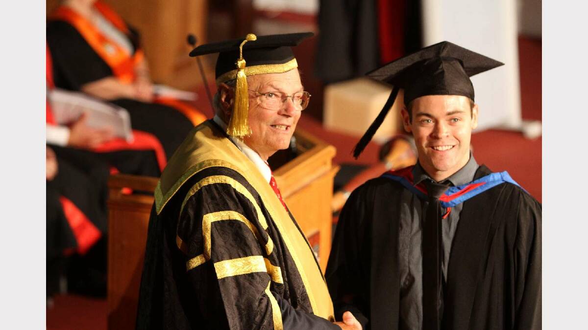 Graduating from Charles Sturt University with a Bachelor of Business (Accounting) is Ryan McKenzie. Picture: Daisy Huntly