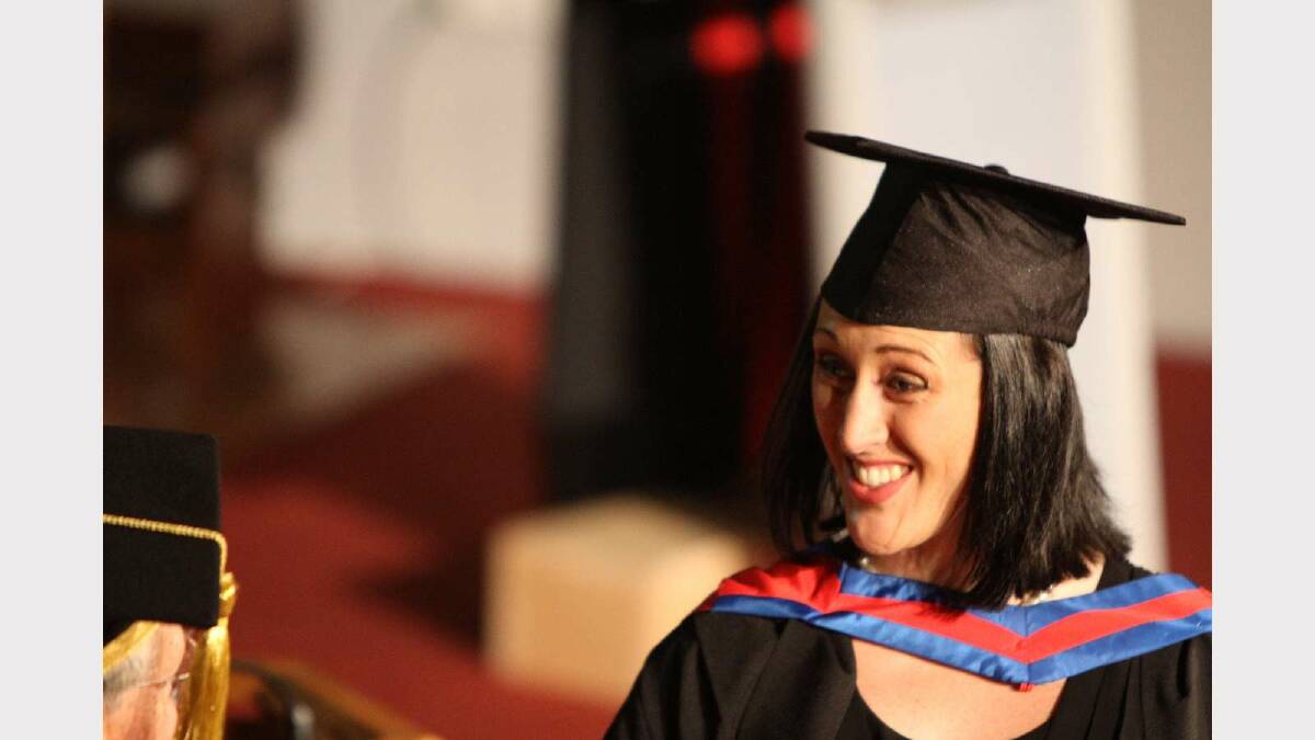 Graduating from Charles Sturt University with a Bachelor of Business (Management) is Laura Watson. Picture: Daisy Huntly