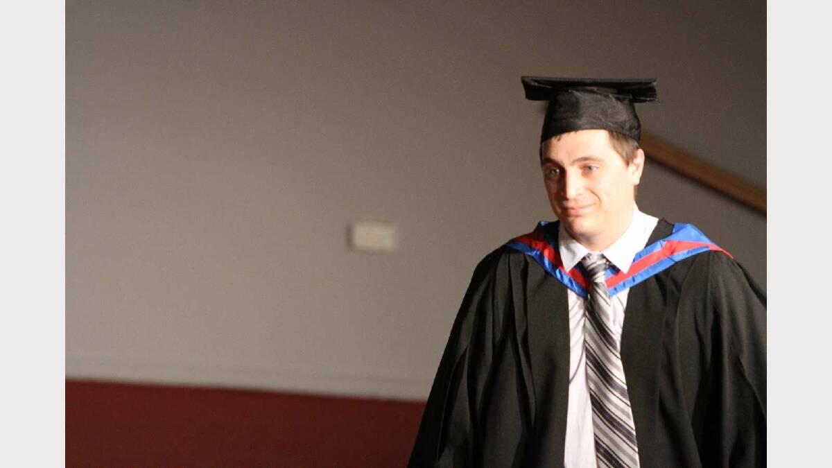 Graduating from Charles Sturt University with a Bachelor of Business (Accounting) is Ryan Harmer. Picture: Daisy Huntly