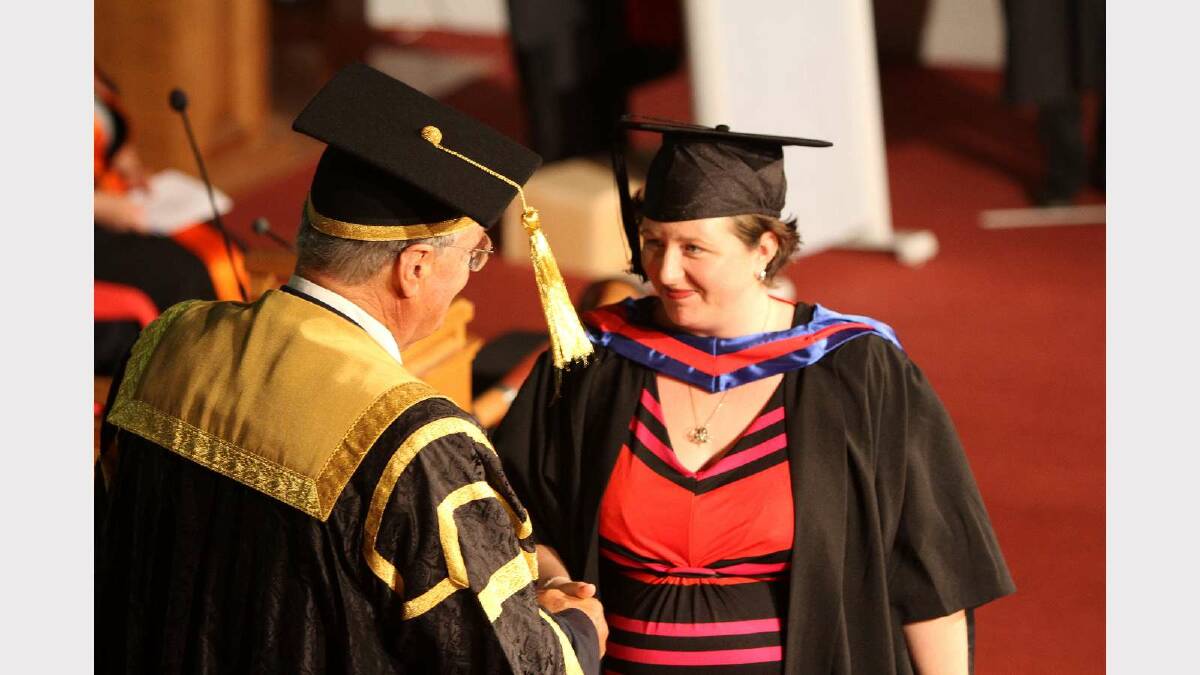 Graduating from Charles Sturt University with a Master of Professional Accounting is Ruth Annabel. Picture: Daisy Huntly