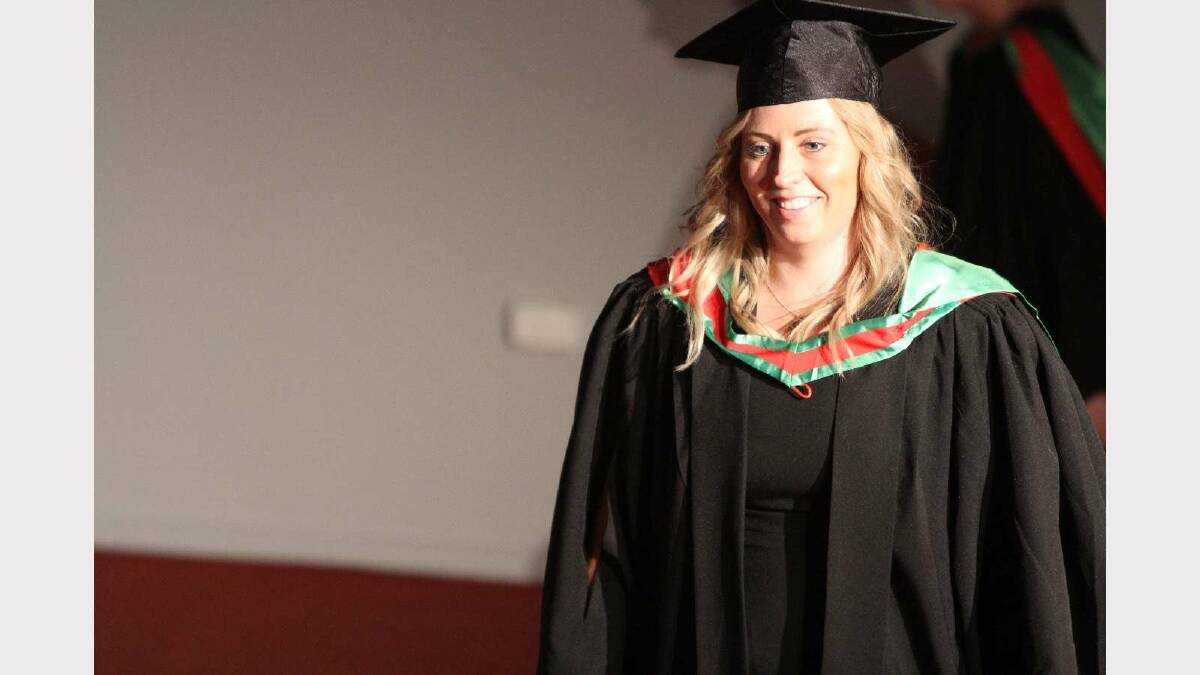 Graduating from Charles Sturt University with a Bachelor of Educational Studies is Melinda Alvey. Picture: Daisy Huntly
