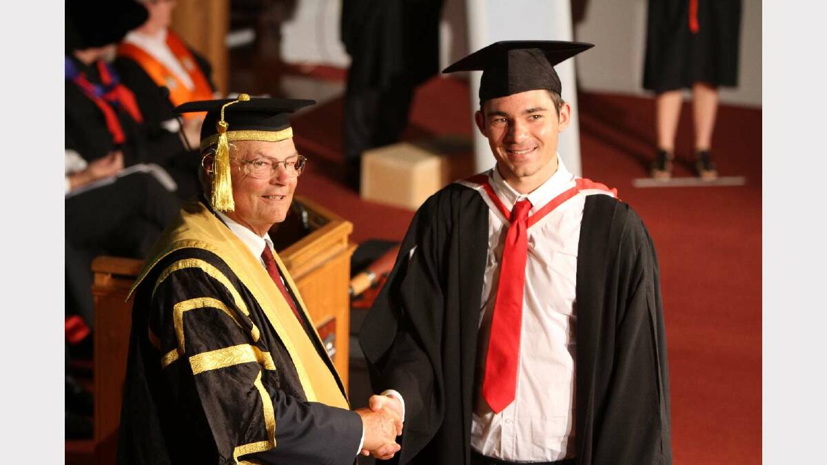 Graduating from Charles Sturt University with a Bachelor of Arts (Animation and Visual Effects) is Aidan Judd. Picture: Daisy Huntly