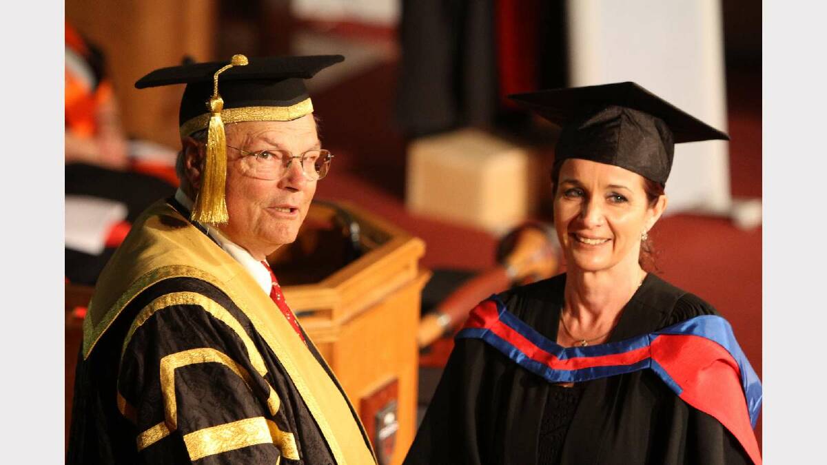 Graduating from Charles Sturt University with a Bachelor of Business (Accounting) is Carolyn Meyers. Picture: Daisy Huntly