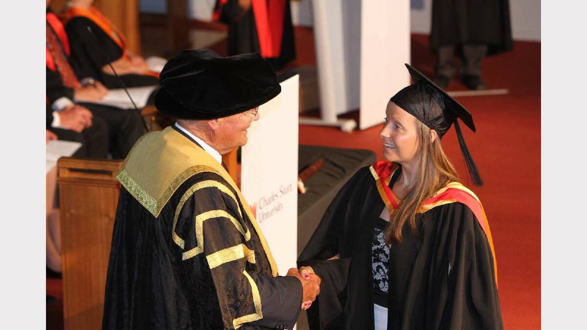 Graduating from Charles Sturt University with a Bachelor of Medical Science/Bachelor of Forensic Biotechnology is Karena Gilroy. Picture: Daisy Huntly
